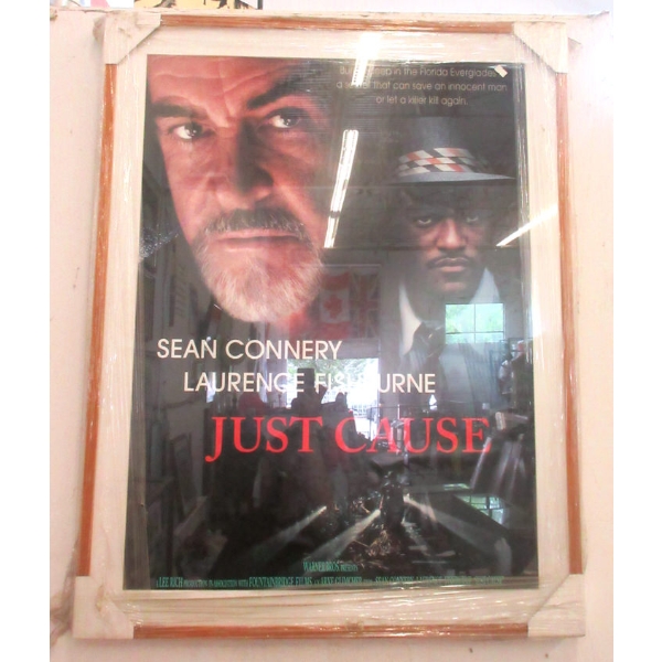 Framed "Just Cause" Movie Poster 