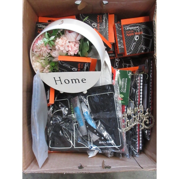 Box of Assorted New & Overstock Goods 