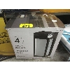 Image 1 : Pack of 4 Solar Post Accent Lights - Black Finish