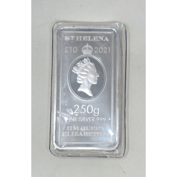 250 Gram/8 Oz .999 Silver East India Company Bar