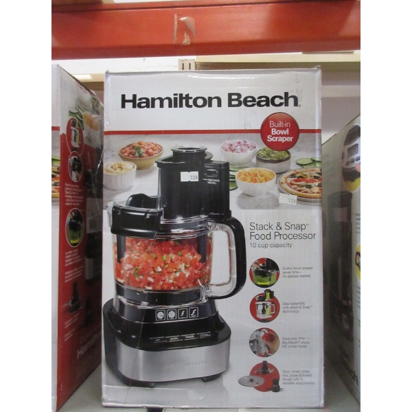 Hamilton Beach Stack & Snap Food Processor