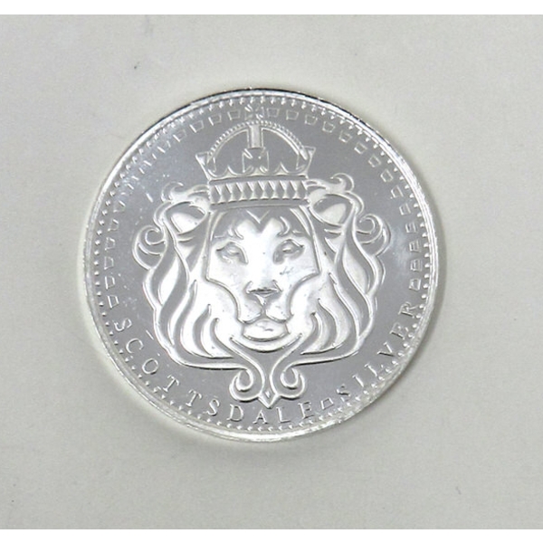 1 Oz .999 Silver "In Omnia Paratus" Round 