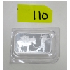 Image 1 : 1 Oz .999 Silver Miner/Mule SilverTowne Bar 