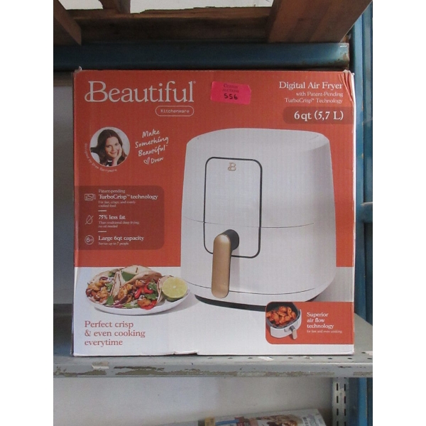 Drew Beautiful 6 qt/5.7 l Digital Air Fryer 