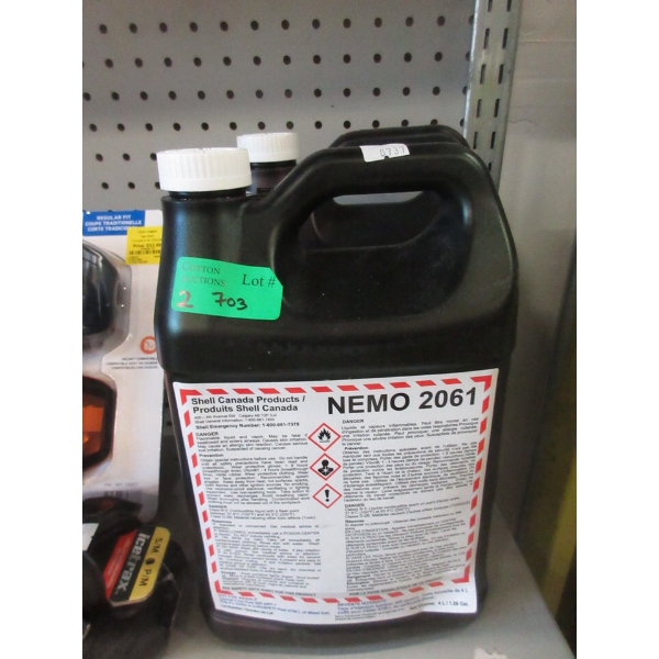 2 x 4 L Jugs of Shell NEMO 2061 Diesel Additive