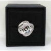 Image 3 : 10 KT White Gold CZ Ring - Size 7.5