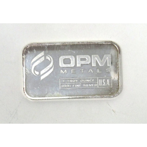 1 Oz .9995 Silver OPM Bar 