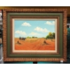 Image 1 : Original J. F. Lewis Oil Painting in Frame