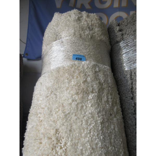 8' x 10' Ivory Shag Area Carpet