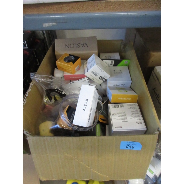 Large Box of Cell Phone Accessories