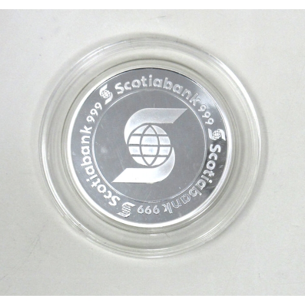 5 Oz .999 Silver Scotiabank Investor Round 