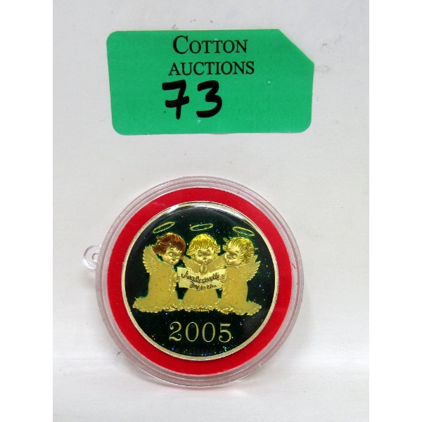 1 Oz .999 Silver 2005 Round 