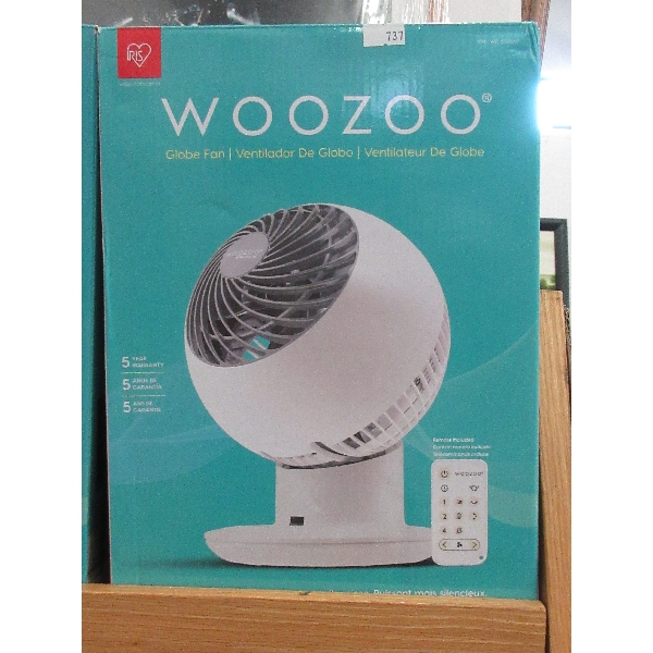 Woozoo Desk Top Globe Fan with Remote