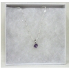Image 2 : New Amethyst & Diamond Necklace