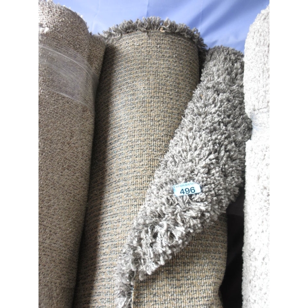 8' x 10' Dark Grey Shag Area Carpet 