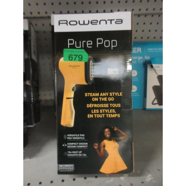 Rowenta Pure Pop Portable Steam Iron 
