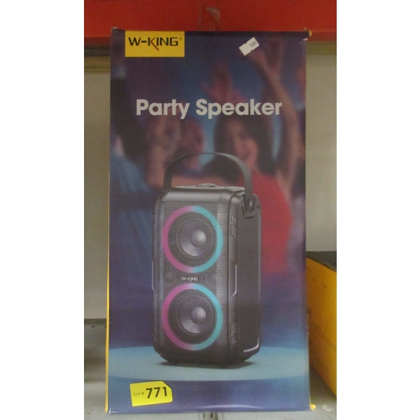 W-King Portable Wireless Bluetooth Party Speaker