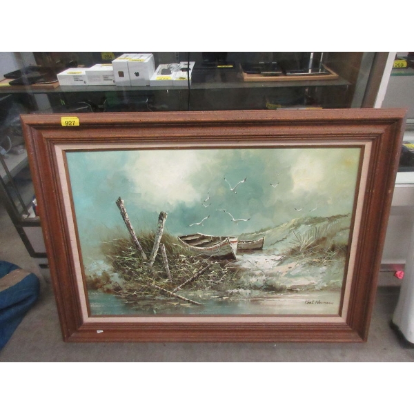 Karl Newmann Framed Giclée Painting 
