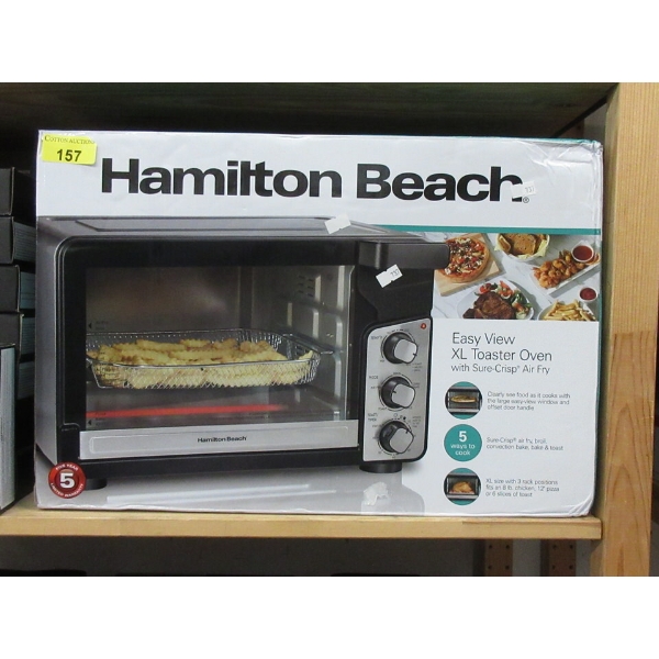 Hamilton Beach Easy View XL Toaster Oven