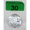Image 1 : 1 Oz .999 Silver Pan American Miner Round 