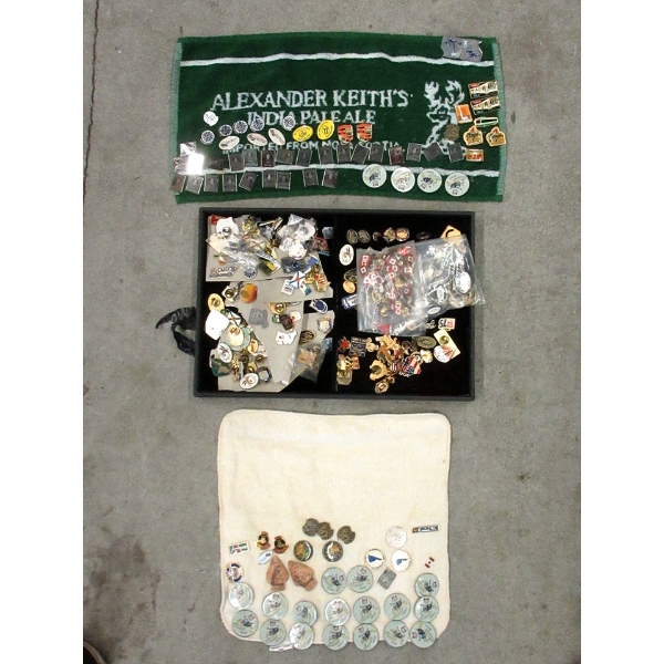 Lot of 100+ Collectible Lapel Pins - Preowned