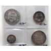 Image 2 : 9 Vintage Canadian Sterling Silver Coins 1917-1919