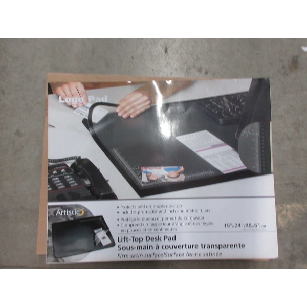 New Artistic Lift-Top Desk Pad - 19" x 24" /48 x 61cm