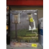 Image 1 : Set of 5 Solar LED Pathway Lights - Black Finish