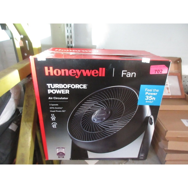 Honeywell Turbo Force Air Circulator Fan - 3 Speeds