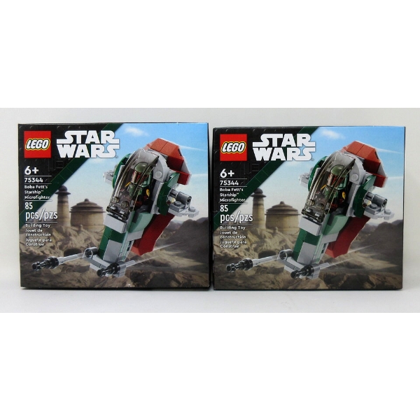 2 New LEGO Star Wars Building Toy Sets - Sealed Boxes
