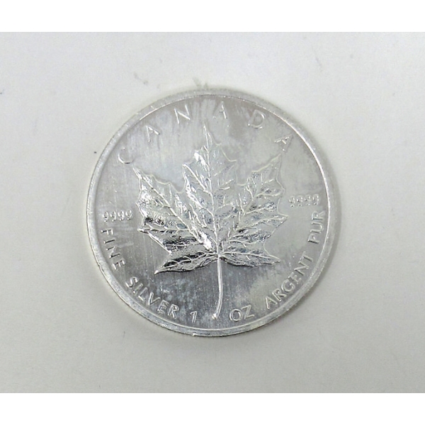 1 Oz .9999 Silver 2013 Maple Leaf Coin 