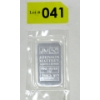 Image 1 : 1 Oz .999 Silver Johnson Matthey Bar