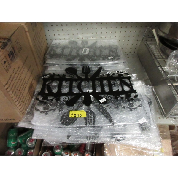 14 New Metal Kitchen Wall Art