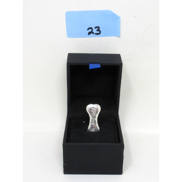 1/2 Oz .999 Silver 3D Bone Bar 