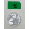 Image 1 : 30 Gram .999 Silver 2023 China PANDA Coin 