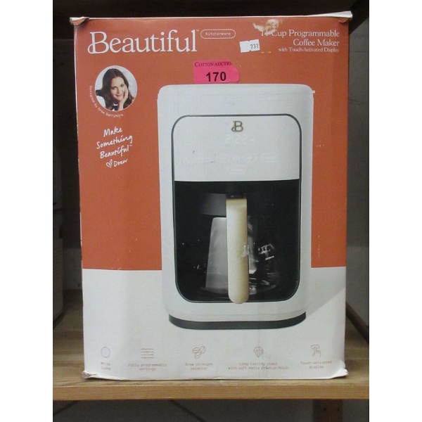 Drew Beautiful 14 Cup Programmable Coffee Maker