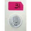 Image 1 : 1 Oz .9999 Silver 2013 Maple Leaf Coin 
