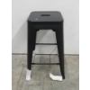 Image 2 : 4 New Black Metal 24" Stacking Bar Stools