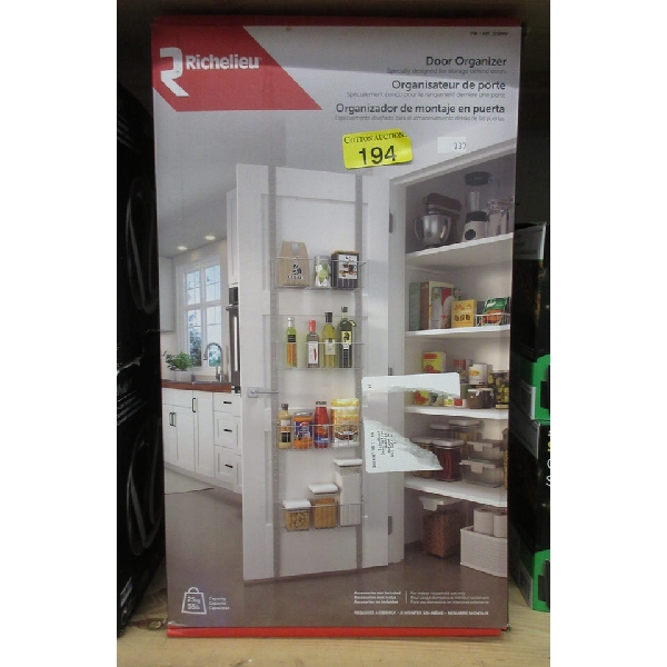 Richelieu Door Organizer - For Storage Behind Doors