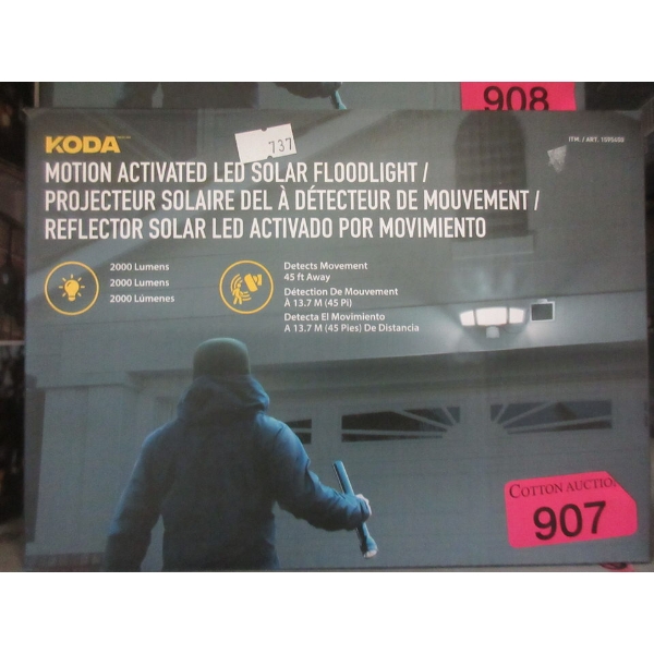 KODA Motion Activated Solar LED Floodlight