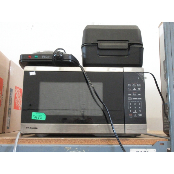 Microwave, Hot Plate & 12 V Car Container