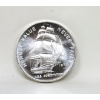 Image 1 : 1 Oz .999 Silver 1974 USS Constitution Round 