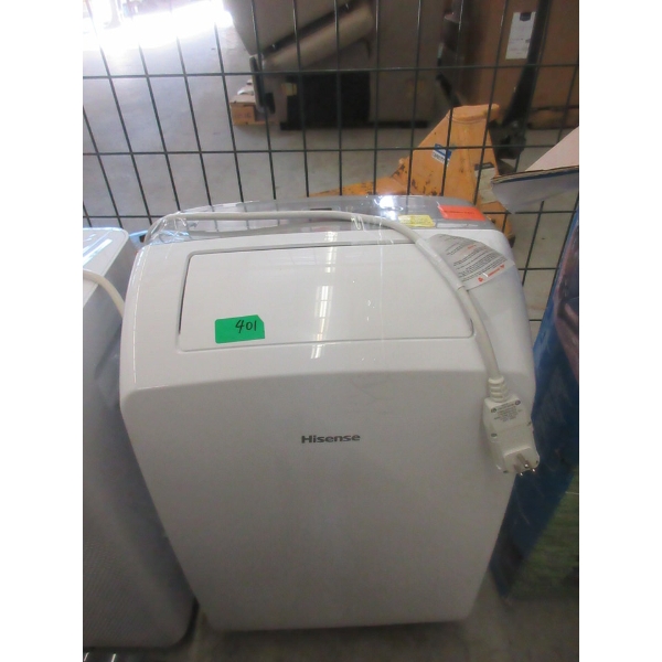 White Hisense Portable Air Conditioner