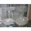 Image 3 : 7 Piece Lot of Crystal Compotes, Vases and More