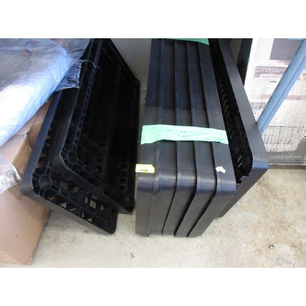 Tuff Store 5-Tier Adjustable Black Resin Shelf