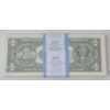 Image 2 : 100 x $1 USD Uncirculated Federal Reserve Bundle 