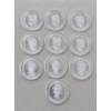 Image 2 : 10 x 1/10 Oz .999 Silver New Guinea Coins 