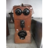 Image 1 : Antique Crank Wood Wall Phone 