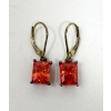 Image 3 : .925 Silver CZ Necklace, Earrings & Ring Set - Gold Plated
