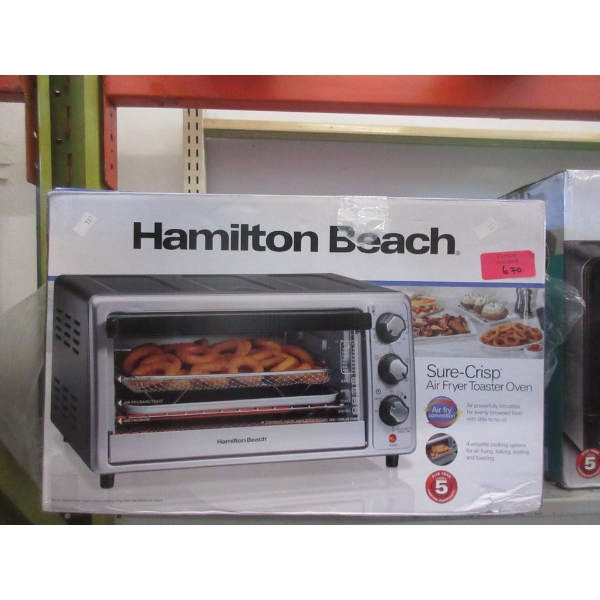 Hamilton Beach Sure-Crisp Air Fry Toaster Oven 